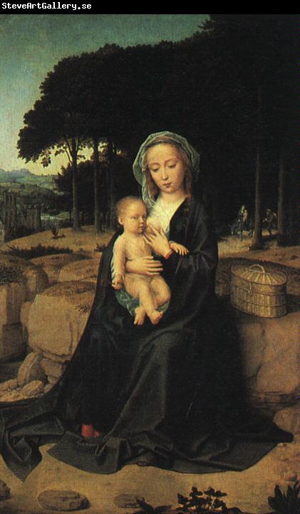 Gerard David The Rest on the Flight to Egypt_1